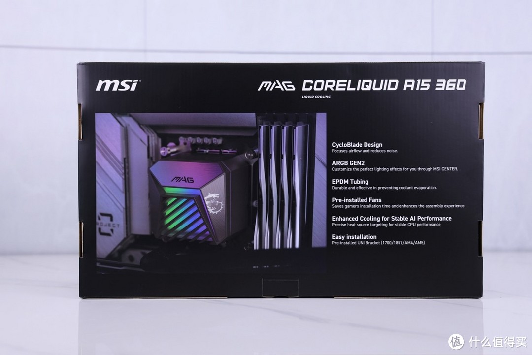 便宜大碗好安装！微星MAG CORELIQUID A15 360水冷体验评测