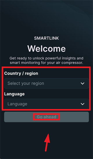 Atlas Copco SMARTLINK app