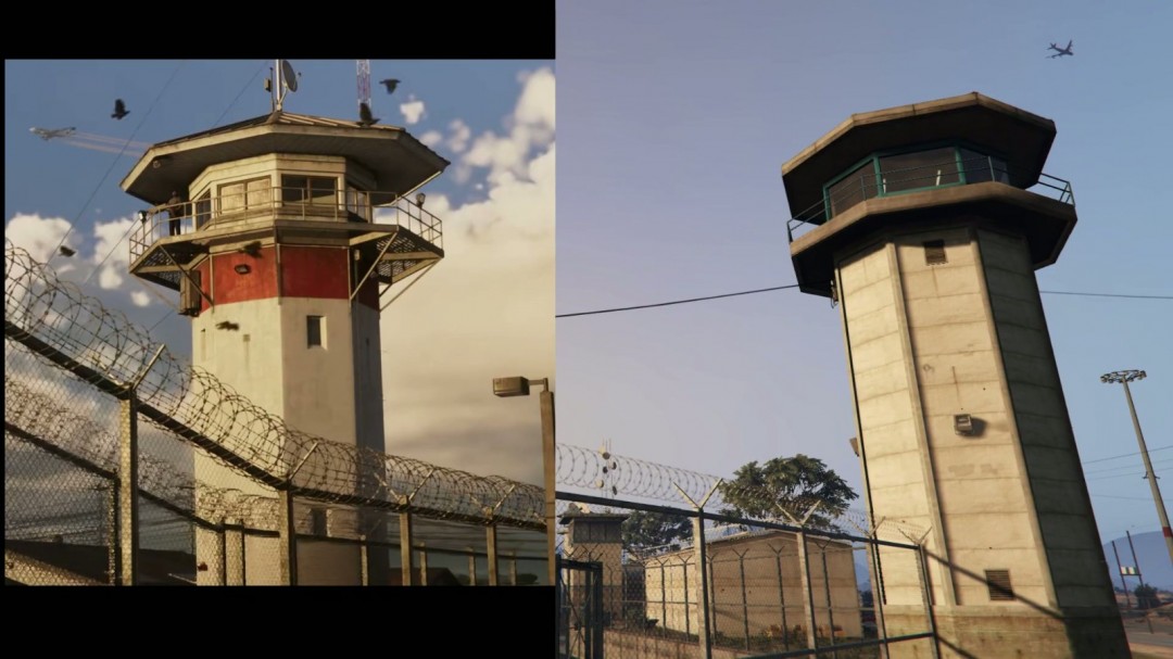 《GTA6》和前作画面对比视频 进步明显