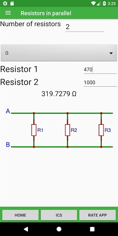 电子电工小工具APP截图3