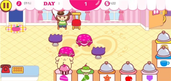 HelloKitty梦幻咖啡厅中文版