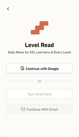 Level Read app
