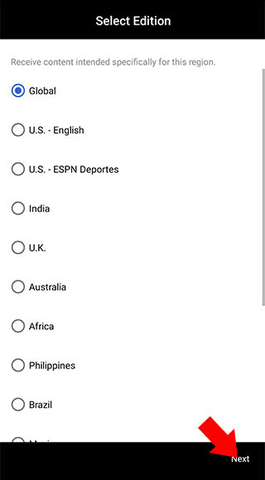 ESPN手机版