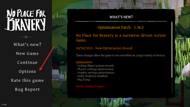 无勇之地内置菜单