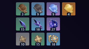 原神虹蛇的雨弦属性突破材料一览