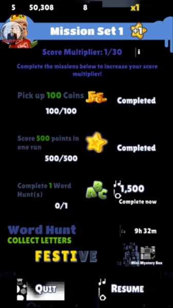 地铁跑酷闹鬼双旦