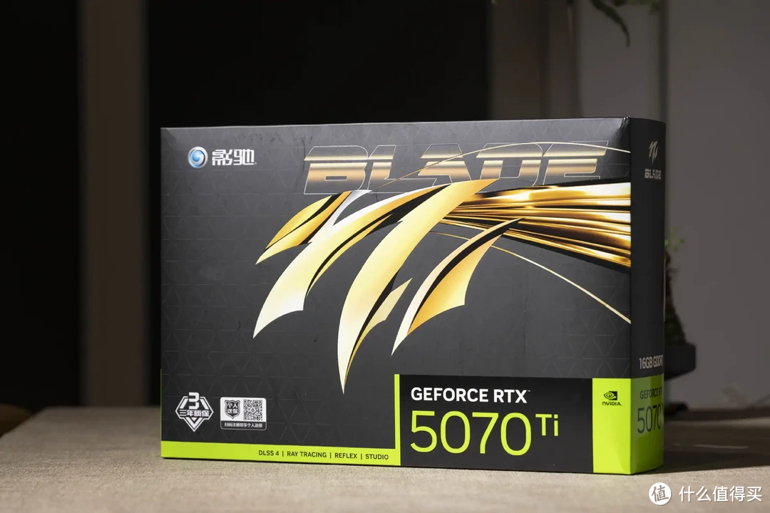 16GB大显存，出色游戏性能，影驰RTX 5070 Ti 魔刃OC版开箱评测