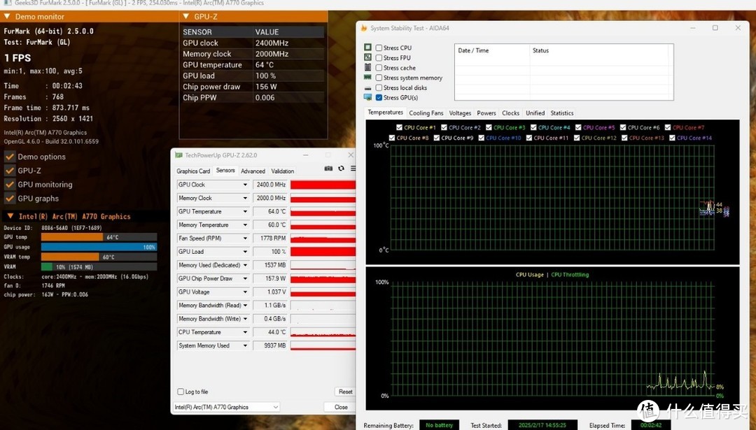 Intel锐炫同系列显卡，选10GB显存的B570 还是16GB显存的A770？