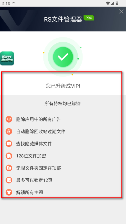 RS文件管理器会员解锁版