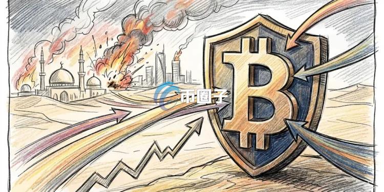 战火下更强势？比特币现货ETF三天内净流入10亿美元 数字黄金避险资产属性回归