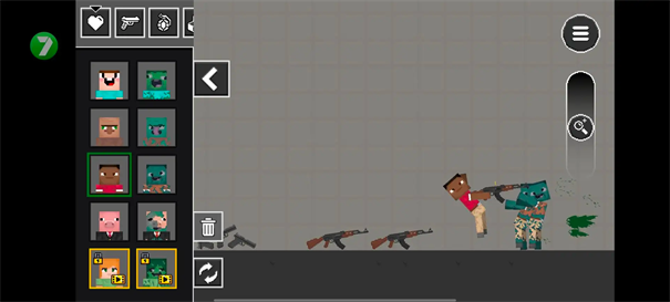 火柴人僵尸游乐场