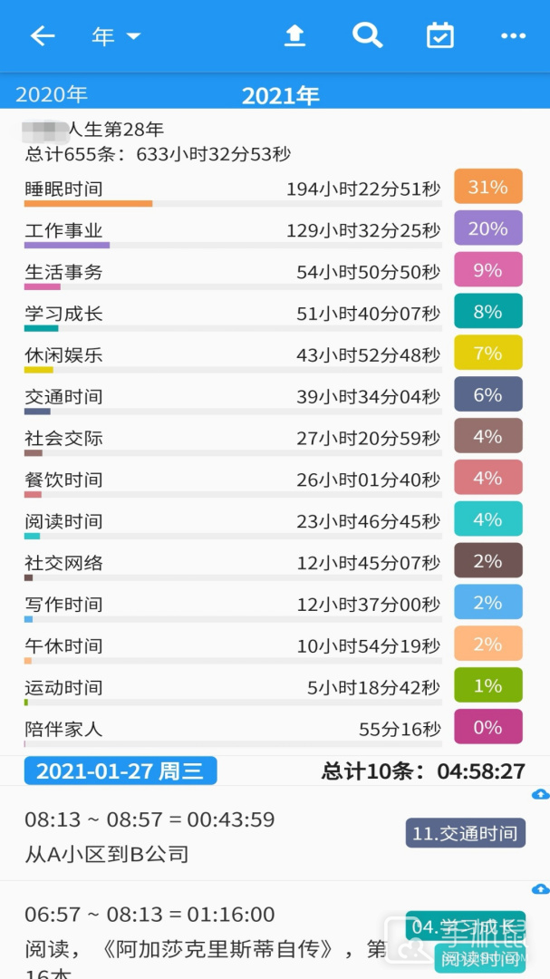 时间统计 v2.0.29