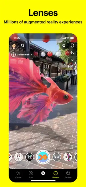 snapchat相机