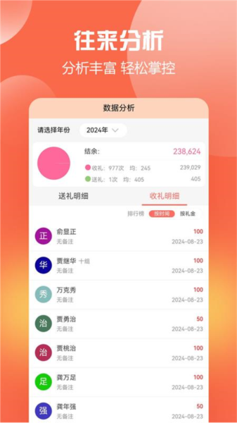 随心礼簿APP2