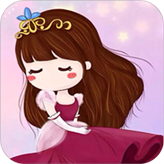 粉粉女生卡通主题锁屏 