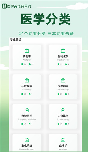 医学英语背单词app v1.0.0
