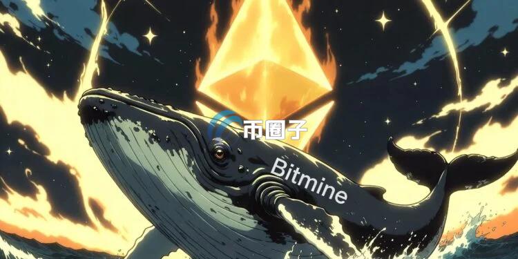 巨鲸Bitmine加速买币：上周大买10万枚以太坊！Tom Lee：ETH已成战时价值储存资产