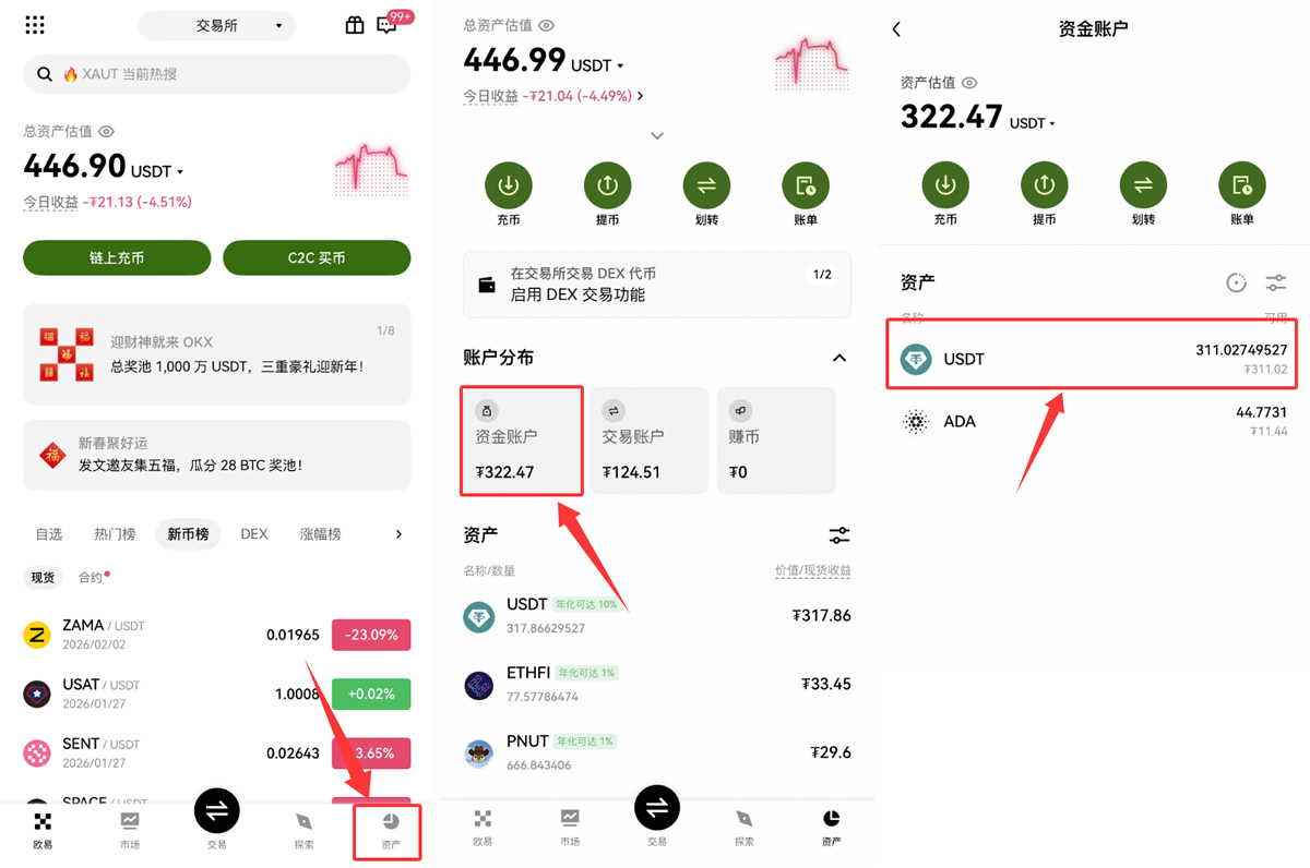 2026年OKX购买USDT完整教程 新手必看的详细操作指南