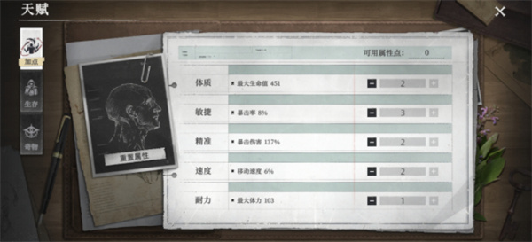 荒原曙光天赋加点攻略图文一览2