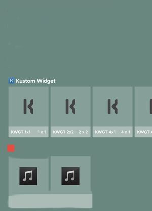 kwgt小组件(Kustom Widget)