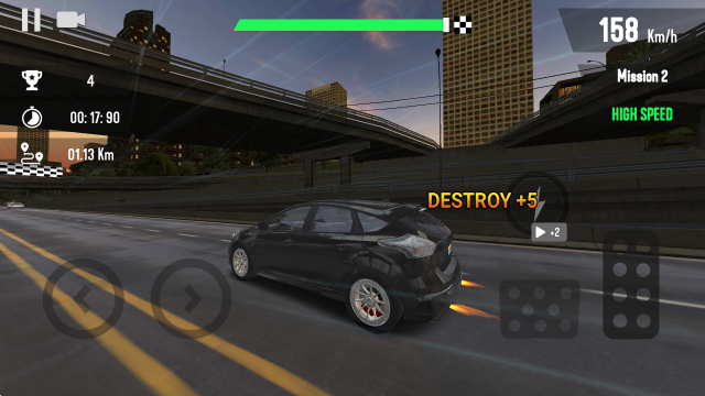 高速赛车公路车手