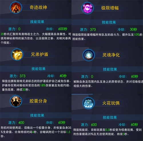 奥特曼热血英雄角色技能图片15