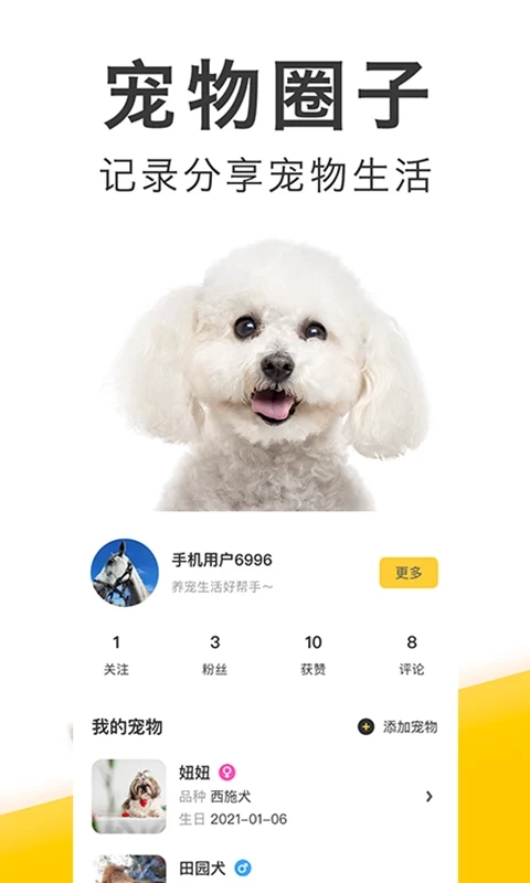 有只寵物
