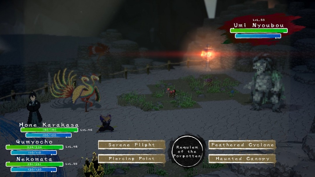 回合制捕捉怪物类RPG《Yokumo: Night Parade》Steam页面 发售日待定