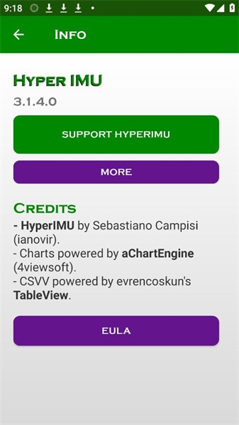 Hyperlmu陀螺仪传感器APP v3.1.4.2最新版