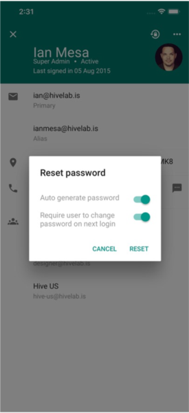 Google帐号管理程序图片5