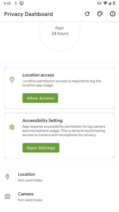 Privacy Dashboard截图3