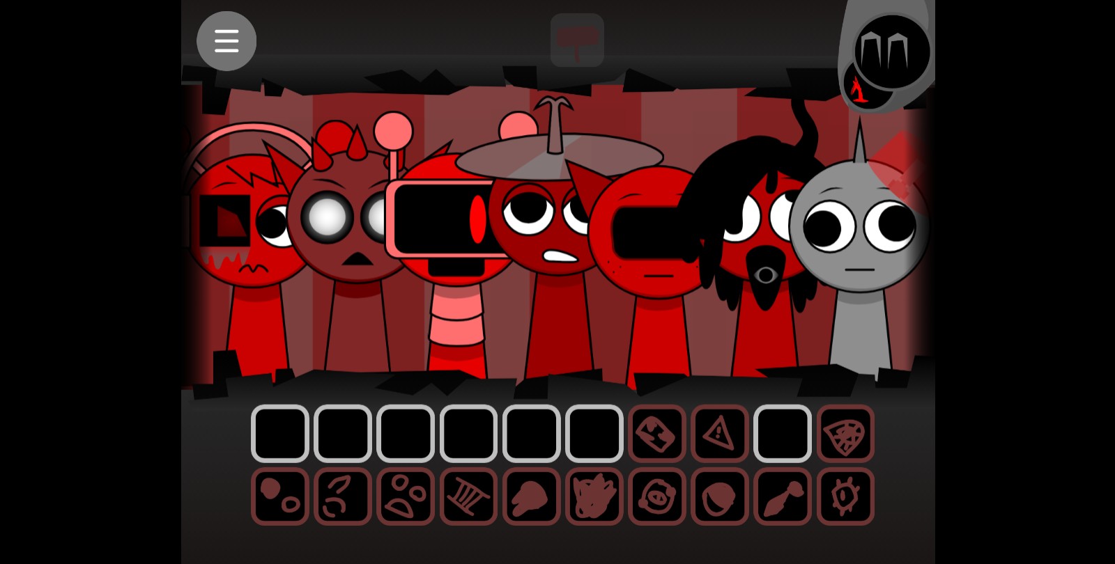 节奏盒子Sprunki番茄酱人类版