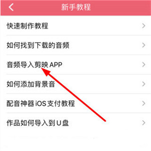怎么导入剪映截图2