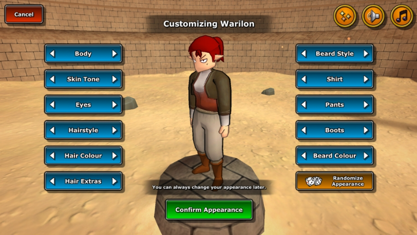 永恒之境内置菜单