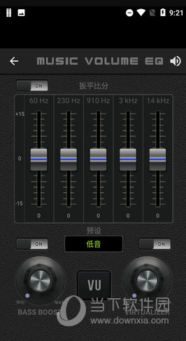 music volume