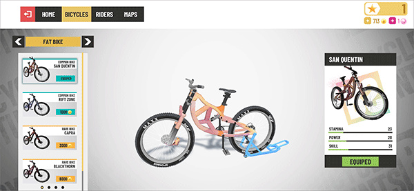 越野自行车特技2手游