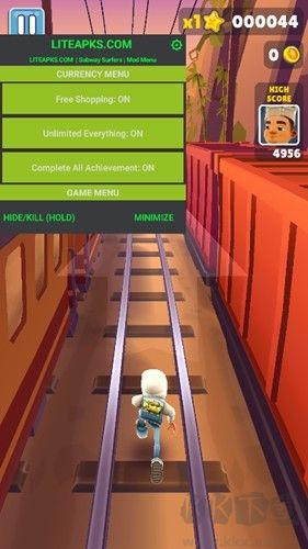 地铁跑酷内置菜单版 v3.36.0安卓版 