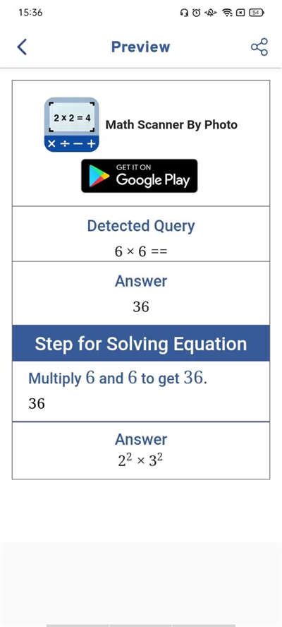 math scanner