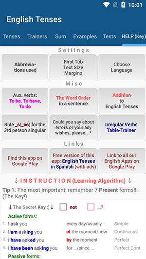 English Tenses