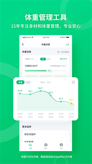 薄荷健康减肥软件软件介绍截图