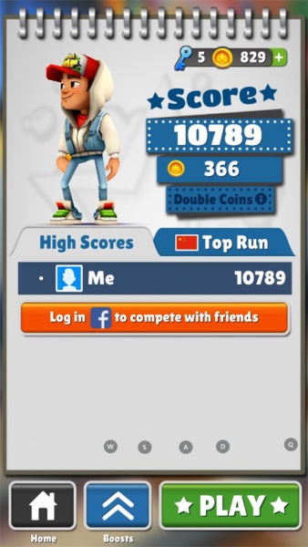 地铁跑酷上海版