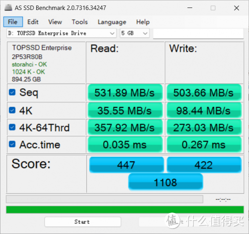 性能硬碰硬！TOPSSD与Intel两款企业级SSD的直观对比