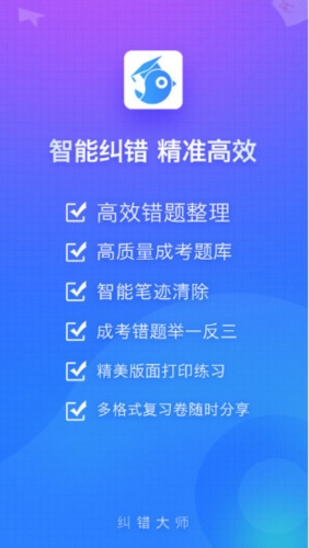 纠错大师