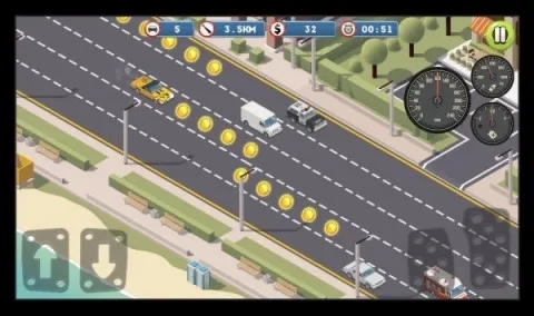 小黄汽车赛车 v1.0手游下载