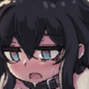 阴暗房间里的孤独女孩