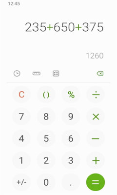 三星手机原装计算器APP v12.4.00.11安卓版