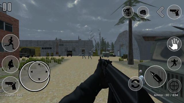 疯狂扫射丧尸生存