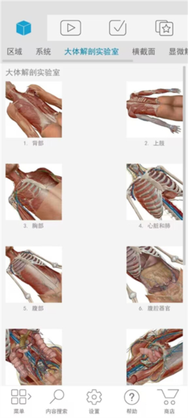 解剖和生理学软件截图3