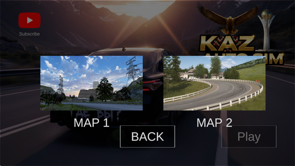 哈萨克斯坦汽车模拟器