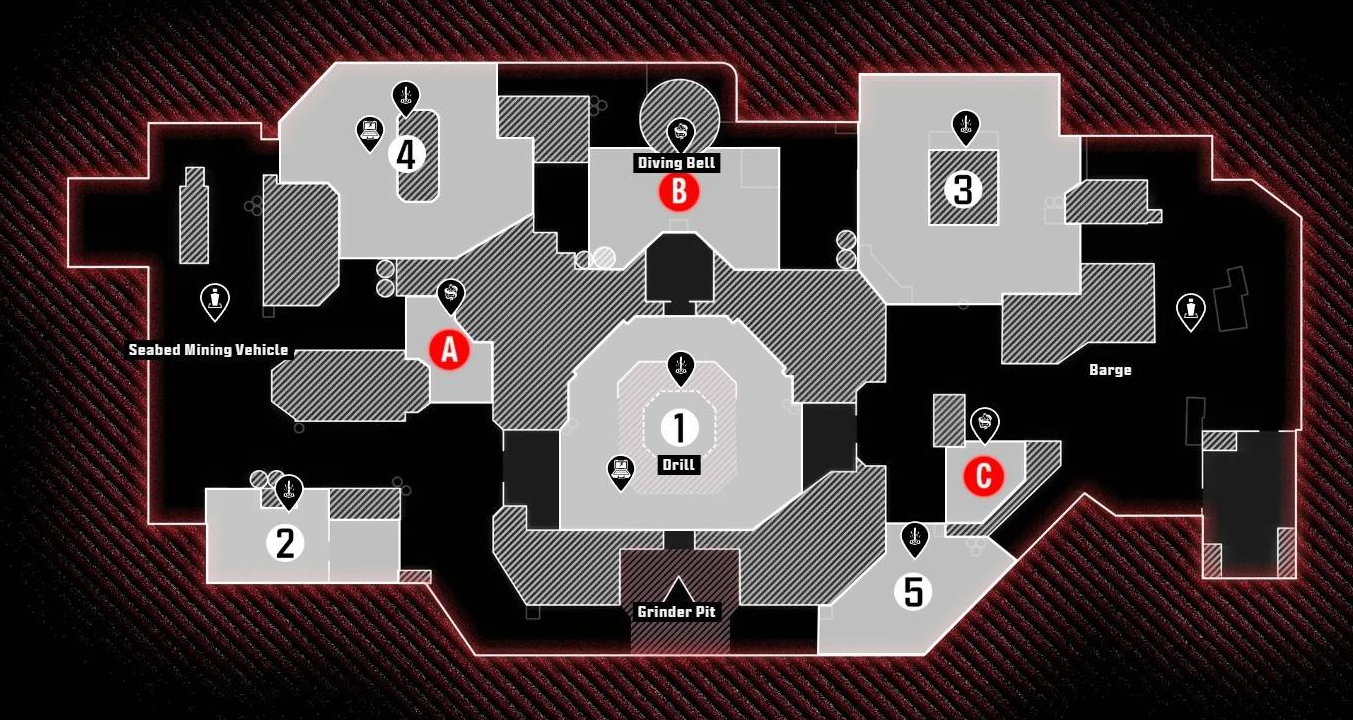 使命召唤黑色行动7黑心地图点位图文详情一览2